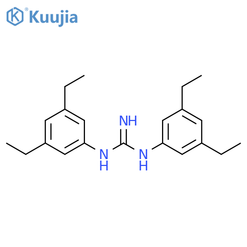 Guanidine, N,N'-bis(3,5-diethylphenyl)- structure