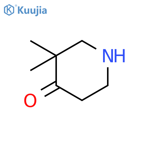 3,3-Dimethylpiperidin-4-one structure
