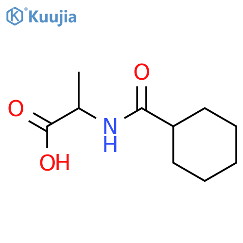 2-(cyclohexylformamido)propanoic acid structure