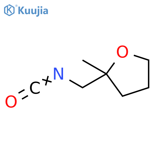 2-(isocyanatomethyl)-2-methyloxolane structure