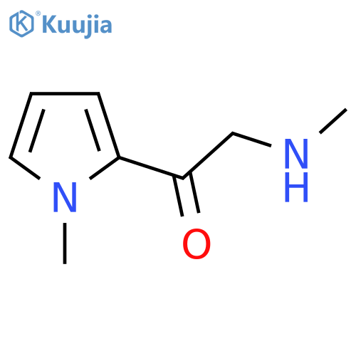 1-(1-methyl-1H-pyrrol-2-yl)-2-(methylamino)ethan-1-one structure