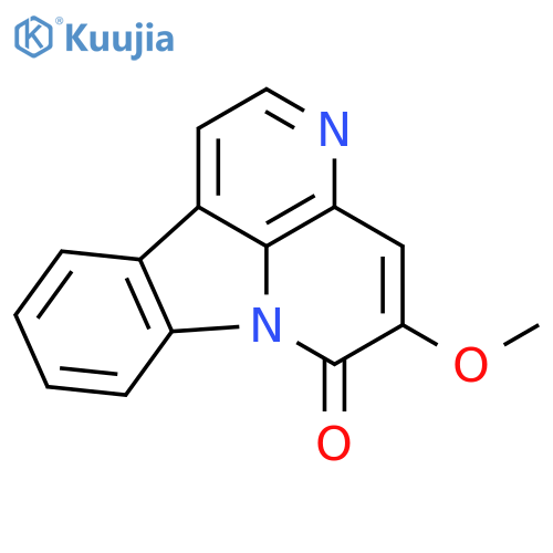 6H-Indolo[3,2,1-de][1,5]naphthyridin-6-one,5-methoxy- structure