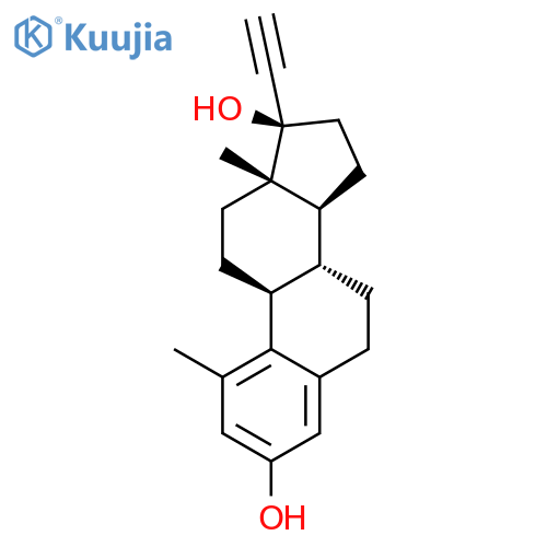 1-Methyl Ethynyl Estradiol structure