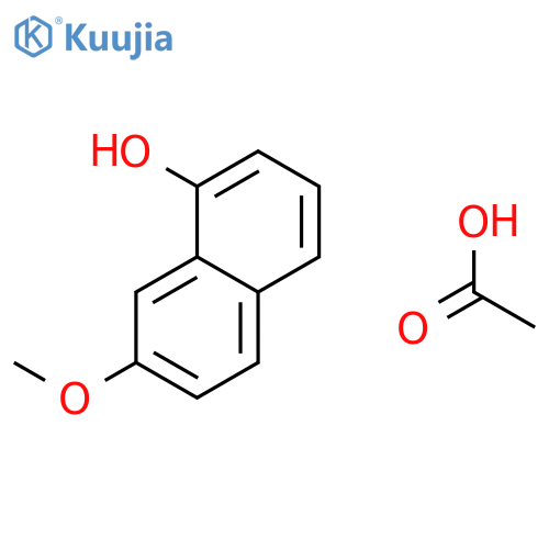 7-Methoxy-1-naphthalenol Acetate structure