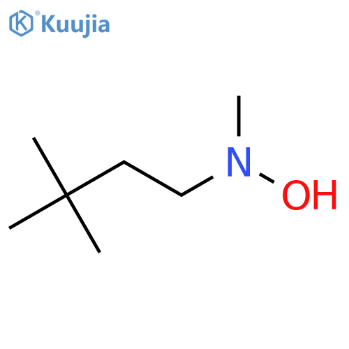 N-(3,3-dimethylbutyl)-N-methylhydroxylamine structure