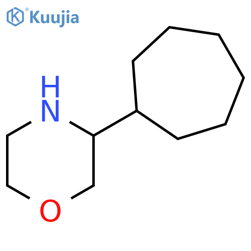 3-cycloheptylmorpholine structure