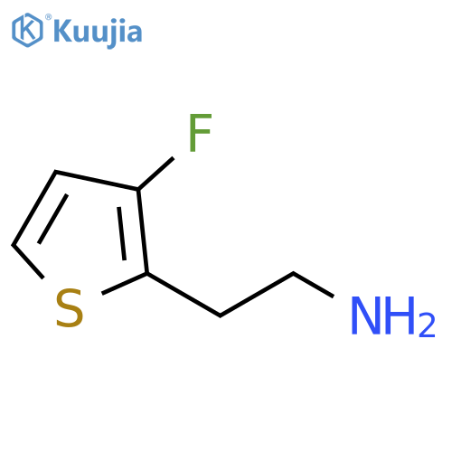 2-Thiopheneethanamine, 3-fluoro- structure