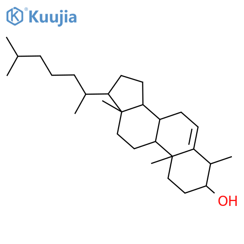 4α-Methylcholesterol structure