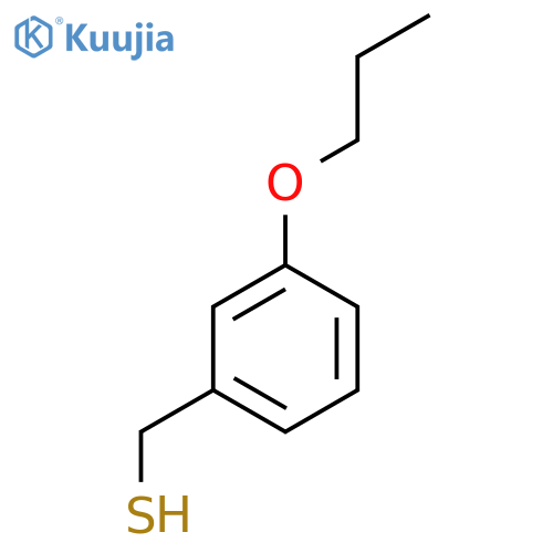 (3-Propoxyphenyl)methanethiol structure