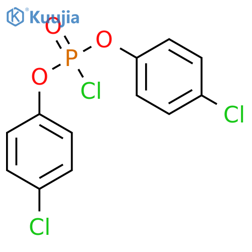BIS(4-CHLOROPHENYL) PHOSPHOROCHLORIDATE structure
