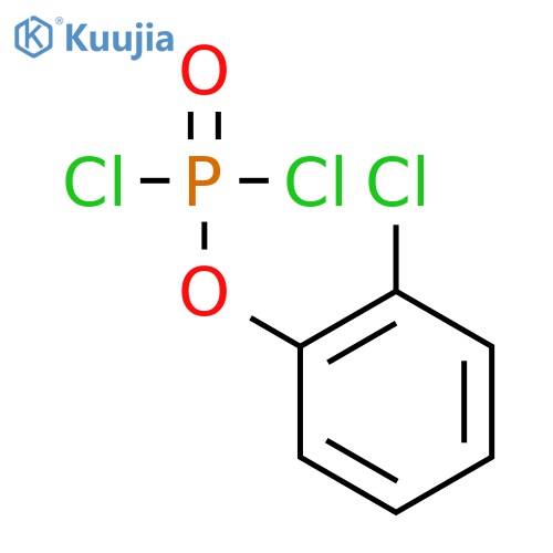 2-Chlorophenyl dichlorophosphate structure
