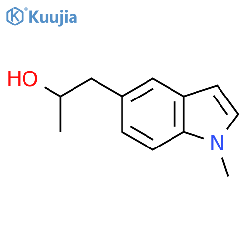 1-(1-methyl-1H-indol-5-yl)propan-2-ol structure