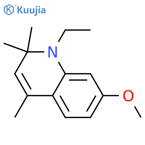 Quinoline, 1-ethyl-1,2-dihydro-7-methoxy-2,2,4-trimethyl- structure
