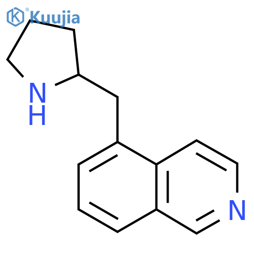 5-(pyrrolidin-2-yl)methylisoquinoline structure