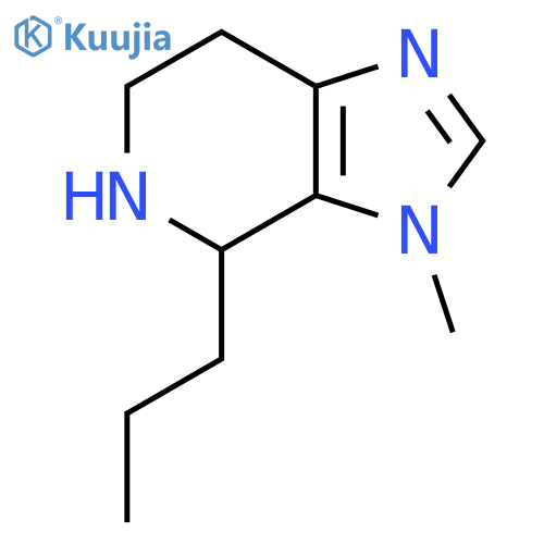 3-methyl-4-propyl-3H,4H,5H,6H,7H-imidazo4,5-cpyridine structure