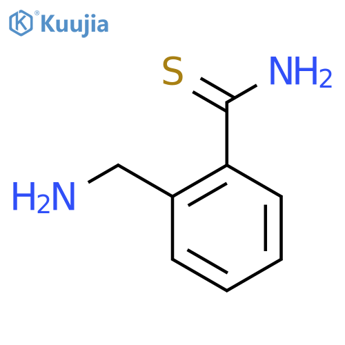 2-(Aminomethyl)benzenecarbothioamide structure