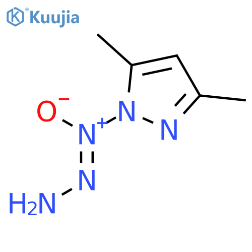 1H-Pyrazole,3,5-dimethyl-1-(1-oxido-1-triazen-1-yl)- structure