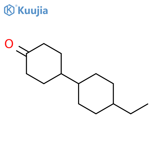 4-(4-Ethylcyclohexyl)cyclohexanone structure