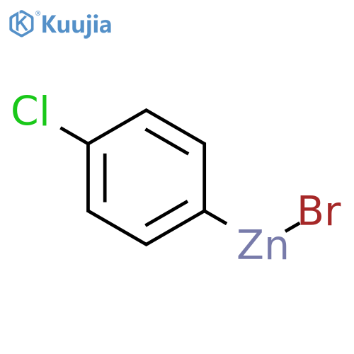 Zinc, bromo(4-chlorophenyl)- structure