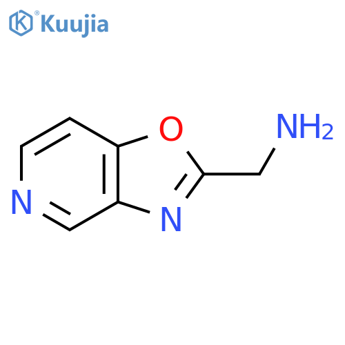 oxazolo[4,5-c]pyridin-2-ylmethanamine structure