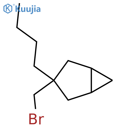 3-(Bromomethyl)-3-butylbicyclo[3.1.0]hexane structure