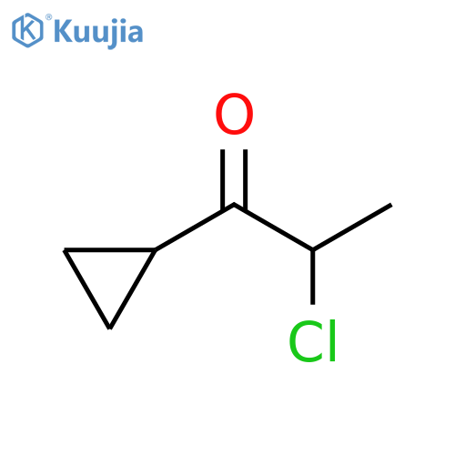 2-chloro-1-cyclopropylpropan-1-one structure