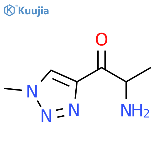 1-Propanone, 2-amino-1-(1-methyl-1H-1,2,3-triazol-4-yl)- structure