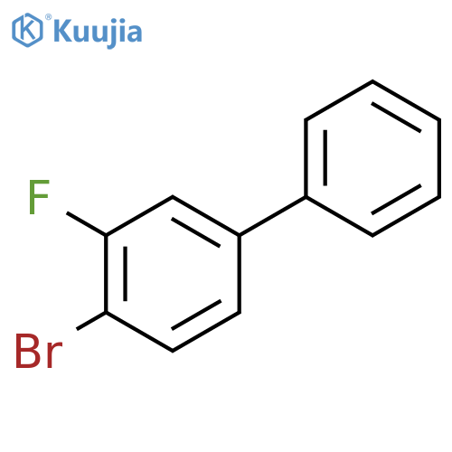 1,1'-Biphenyl, 4-bromo-3-fluoro- structure