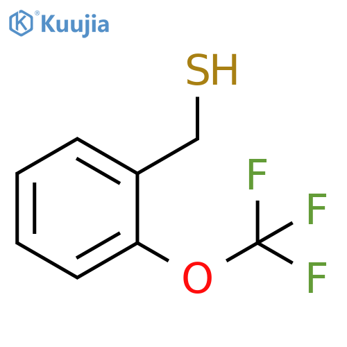 2-(trifluoromethoxy)phenylmethanethiol structure