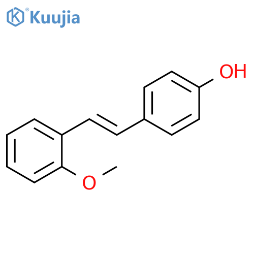(E)-4-(2-methoxystyryl)phenol structure