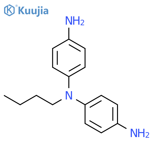 1,4-Benzenediamine, N-(4-aminophenyl)-N-butyl- structure