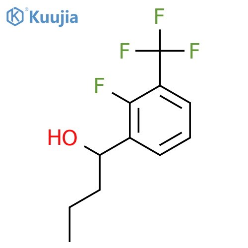 2-Fluoro-alpha-propyl-3-(trifluoromethyl)benZenemethanol structure