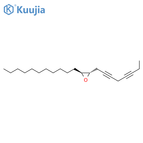 Oxirane, 2-(2,5-octadiynyl)-3-undecyl-, trans-(±)- structure