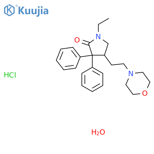 Doxapram hydrochloride monohydrate structure