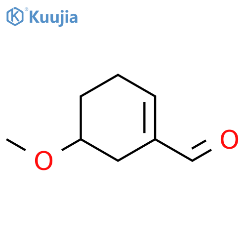1-Cyclohexene-1-carboxaldehyde, 5-methoxy- (9CI) structure