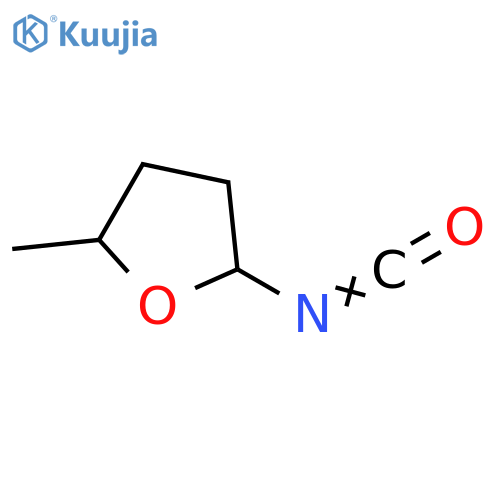2-ISOCYANATO-5-METHYLOXOLANE structure