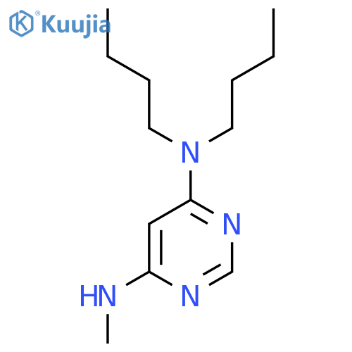 N4,N4-Dibutyl-N6-methylpyrimidine-4,6-diamine structure