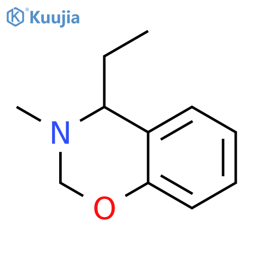 2H-1,3-Benzoxazine, 4-ethyl-3,4-dihydro-3-methyl- structure