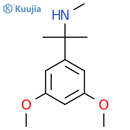 2-(3,5-dimethoxyphenyl)propan-2-yl(methyl)amine structure