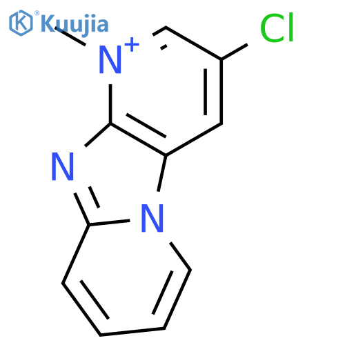 Dipyrido[1,2-a:2',3'-d]imidazolium, 3-chloro-1-methyl- structure