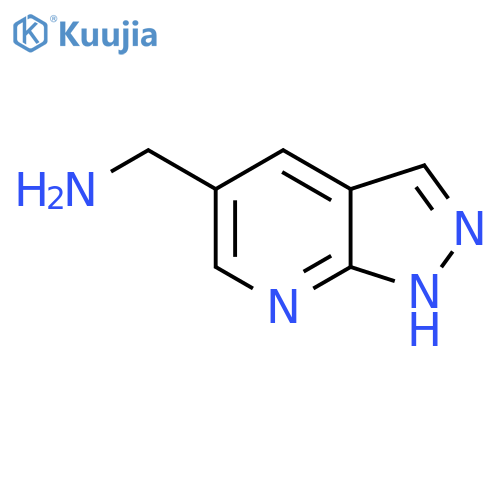 1H-Pyrazolo[3,4-b]pyridin-5-ylmethanamine structure