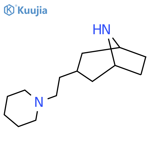 3-(2-(Piperidin-1-yl)ethyl)-8-azabicyclo[3.2.1]octane structure