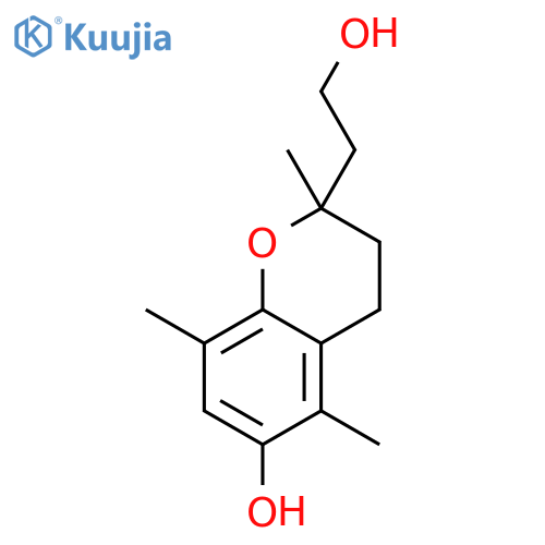 2H-1-Benzopyran-2-ethanol, 3,4-dihydro-6-hydroxy-2,5,8-trimethyl-, (±)- structure