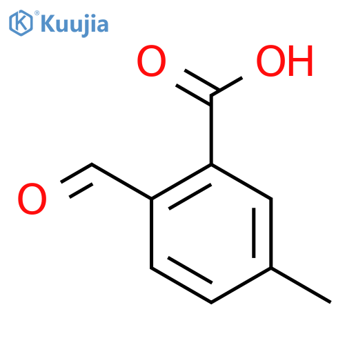 2-Formyl-5-methylbenzoic acid structure