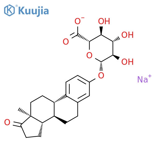 Estrone b-D-Glucuronide Sodium Salt (>97% by HPLC) structure