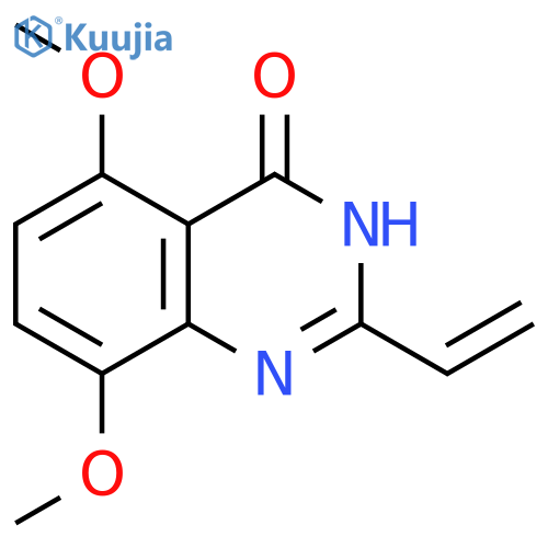 4(3H)-Quinazolinone,2-ethenyl-5,8-dimethoxy- structure