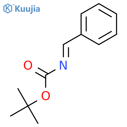 Carbamic acid, (phenylmethylene)-, 1,1-dimethylethyl ester structure