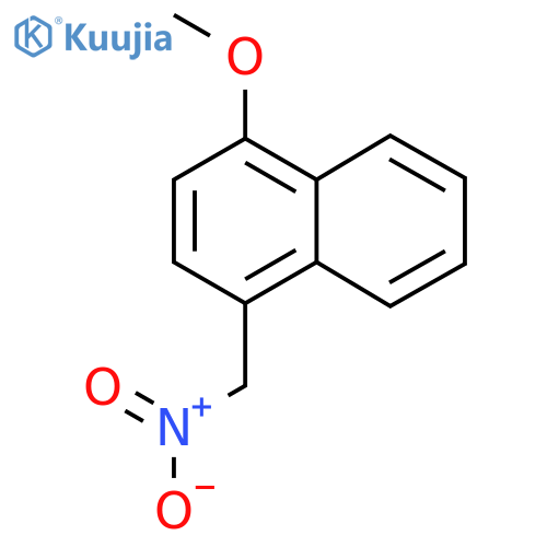 1-methoxy-4-(nitromethyl)naphthalene structure