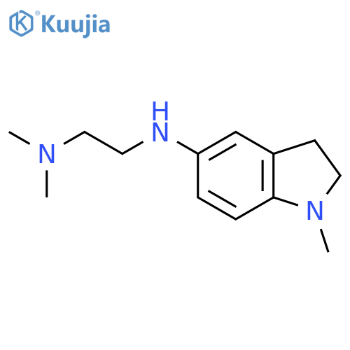 N-2-(dimethylamino)ethyl-1-methyl-2,3-dihydro-1H-indol-5-amine structure