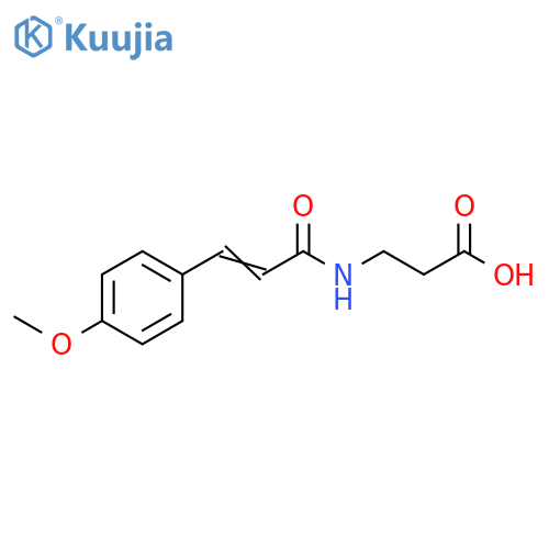 3-3-(4-Methoxyphenyl)prop-2-enamidopropanoic Acid structure